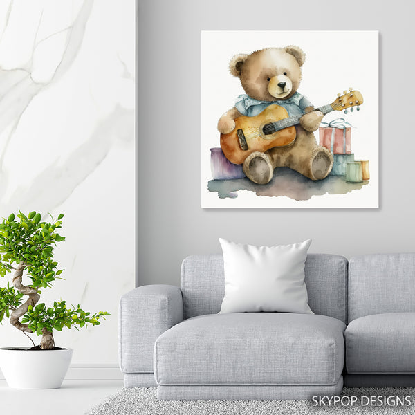 Bear Guitar Art - View 5