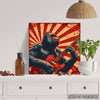 Orangutan Rock Guitarist Art - View 5