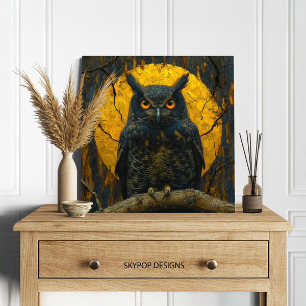Owl Moon Art - View 5