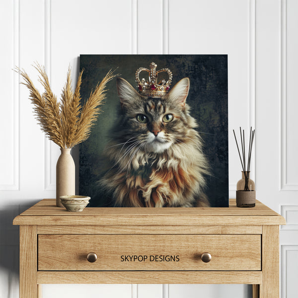 Cat Crown Art - View 5