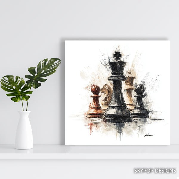 Chess Pieces Art - View 5