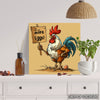 Rooster Says Eat More Eggs Art - View 5