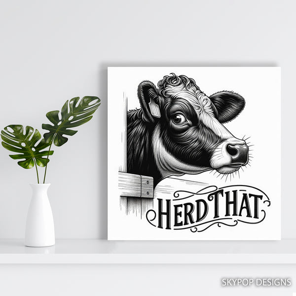 Highland Cow Art - View 5