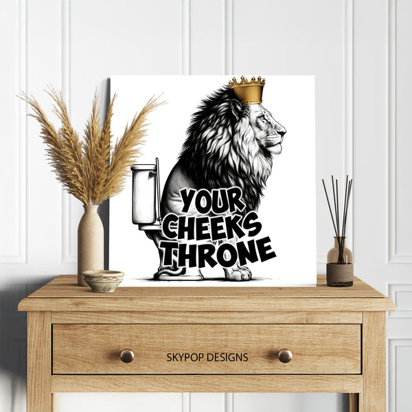Lion King of the Throne Art - View 5
