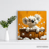 Koala Bath Time Fun Art - View 5