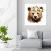 Bear Floral Crown Art - View 5