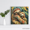 Sloth Hug Art - View 5