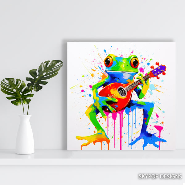 Frog Jam Session Art - View 5