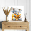 Elephant Reading Art - View 5