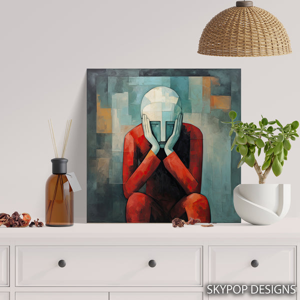 Reflective Figure Art - View 5