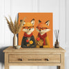 Fox Couple Art - View 5