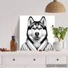 Siberian Husky Art - View 5