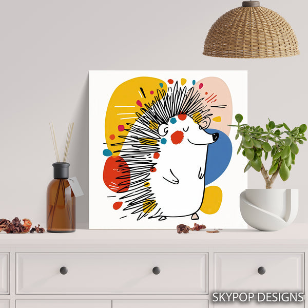 Hedgehog Art - View 5