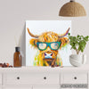 Highland Cow Art - View 5