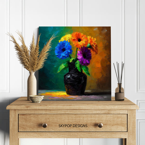 Gerbera Vase Art - View 5