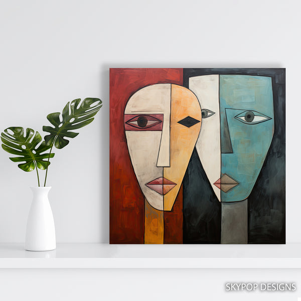 Abstract Faces of Expression Art - View 5