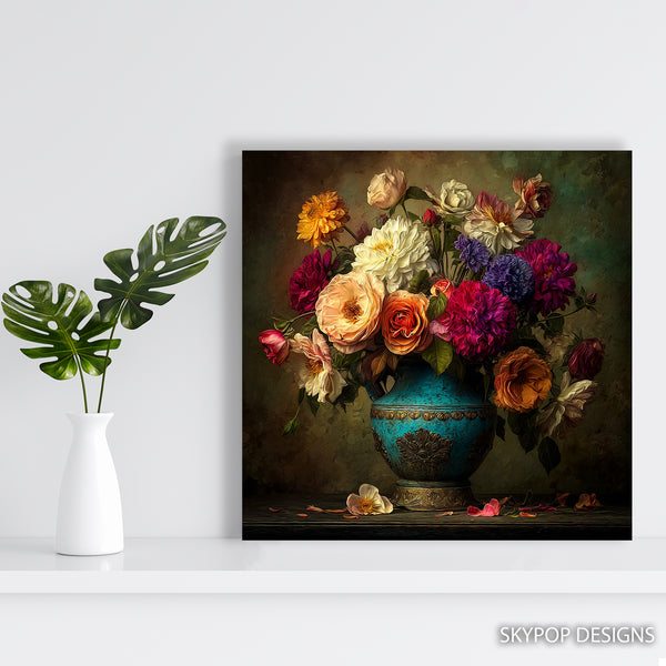 Floral Vase Art - View 5