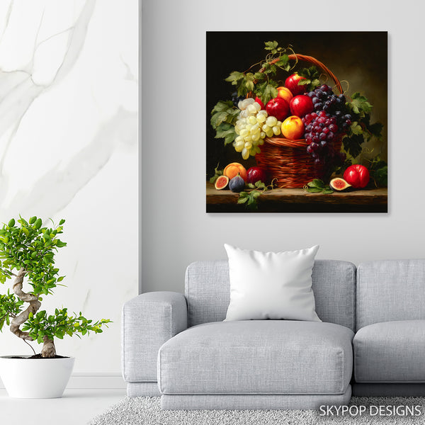 Abundant Harvest Still Life Art - View 5
