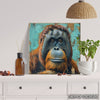 Orangutan Portrait Art - View 5