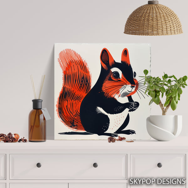 Squirrel Art - View 5