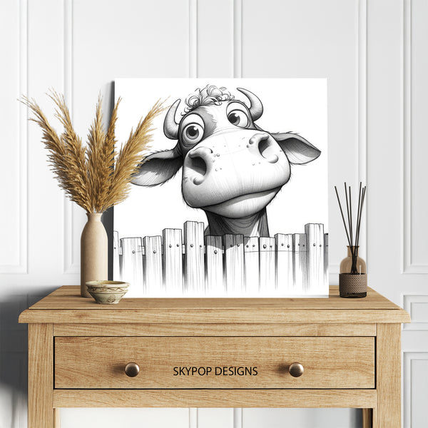 Highland Cow Art - View 5