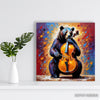 Bear Playing Cello Art - View 5