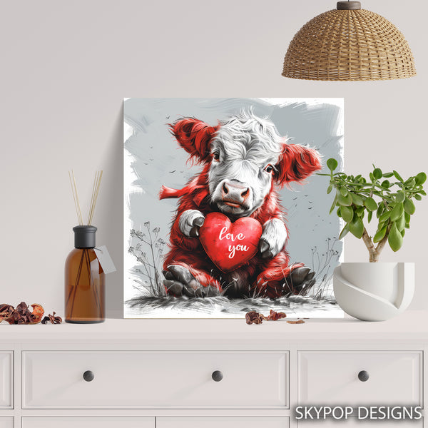 Highland Cow Art - View 5