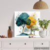 Watercolor Trees Art - View 5