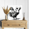 Rooster Toilet Paper Holder Art - View 5
