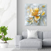 Golden Peony Bloom Art - View 5