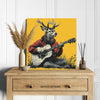 Deer Guitarist Art - View 5