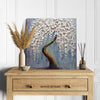 White Blossom Tree Art - View 5