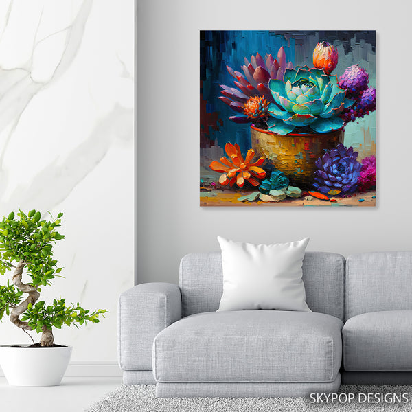 Succulent Garden Art - View 5