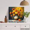 Vibrant Marigold Bouquet Art - View 5