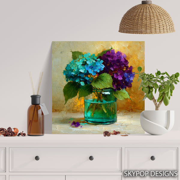Hydrangea Bloom Art - View 5