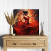 Passionate Dancer Red Art - View 5