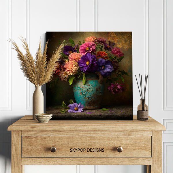 Dahlia Floral Art - View 5