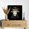 Crowned Sheep Art - View 5