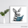 Bunny Reading Art - View 5