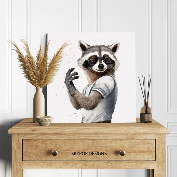 Raccoon Art - View 5