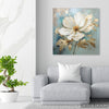 Golden Bloom Abstract Art - View 5