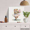 Ballerina Bear Art - View 5