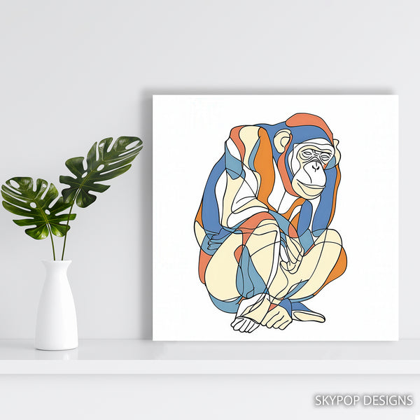 Chimpanzee Art - View 5