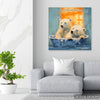 Bear Bath Time Art - View 5