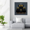 Owl Family Art - View 5
