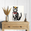 Cat Regal Crown Art - View 5