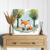 Fox Reading Art - View 5