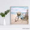 Beach Bicycle Blossom Art - View 5