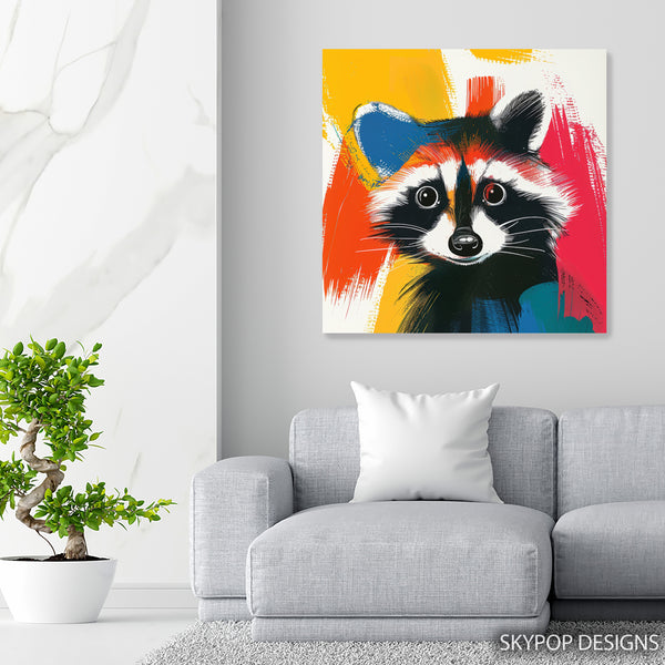 Raccoon Art - View 5