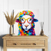 Sheep Reading Glasses Art - View 5